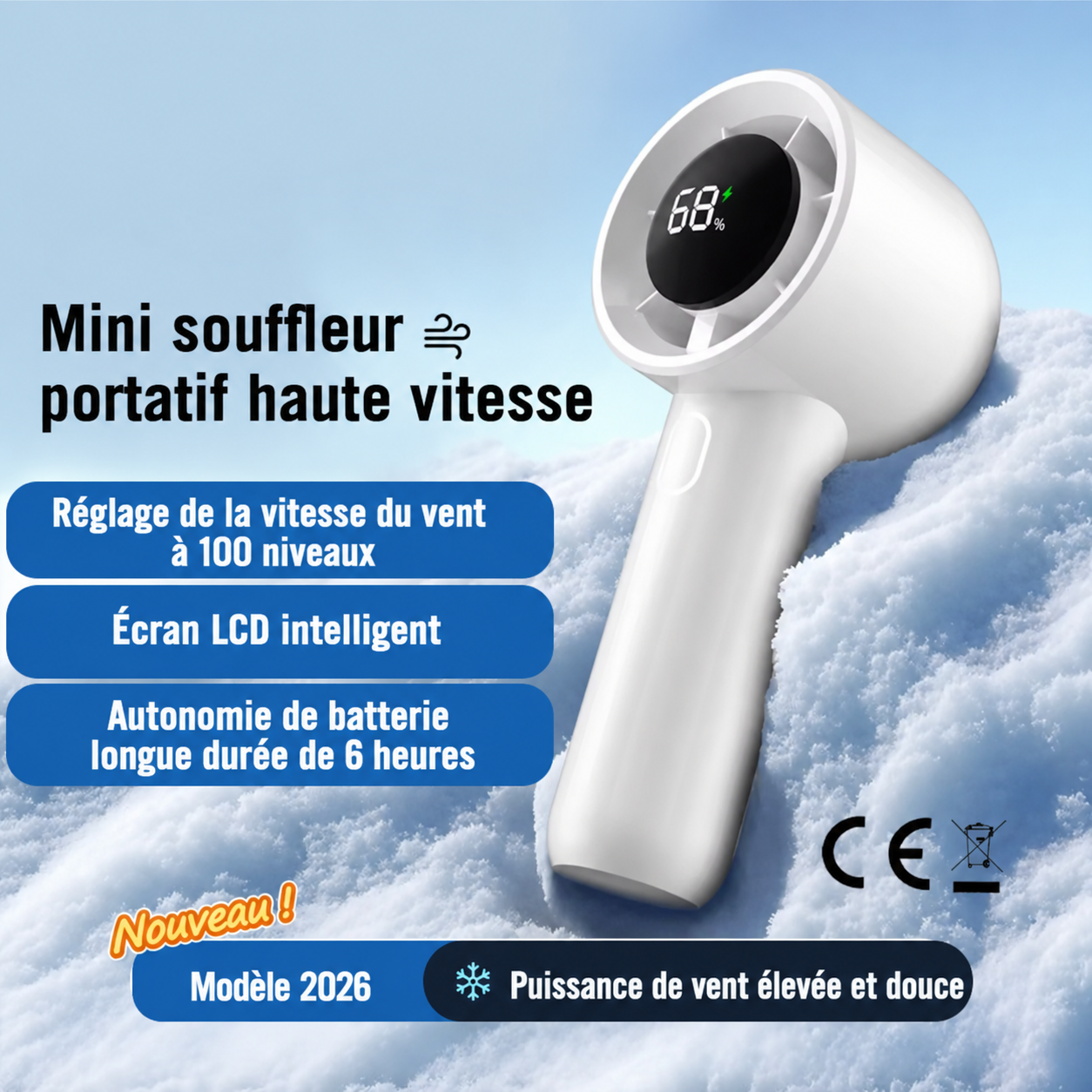 Mini Ventilateur Portable