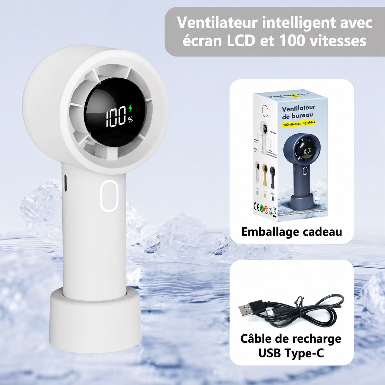 Mini Ventilateur Portable